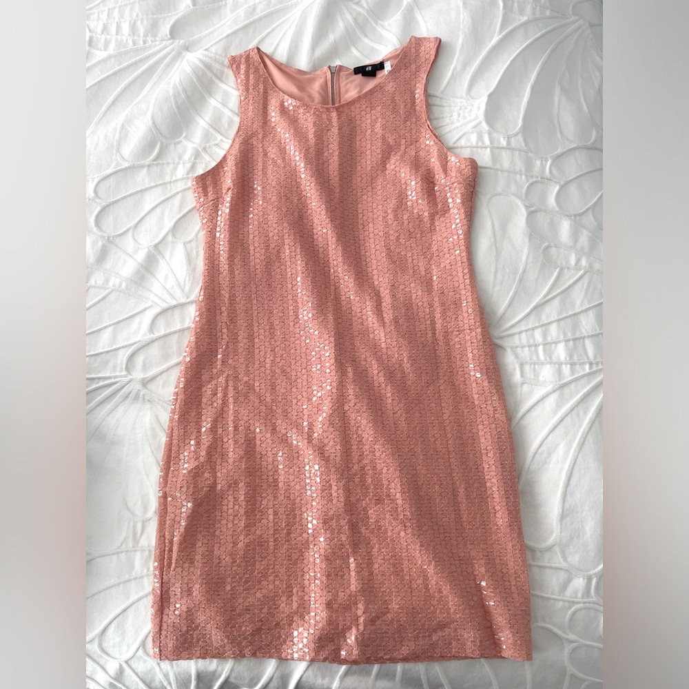 Peach dress